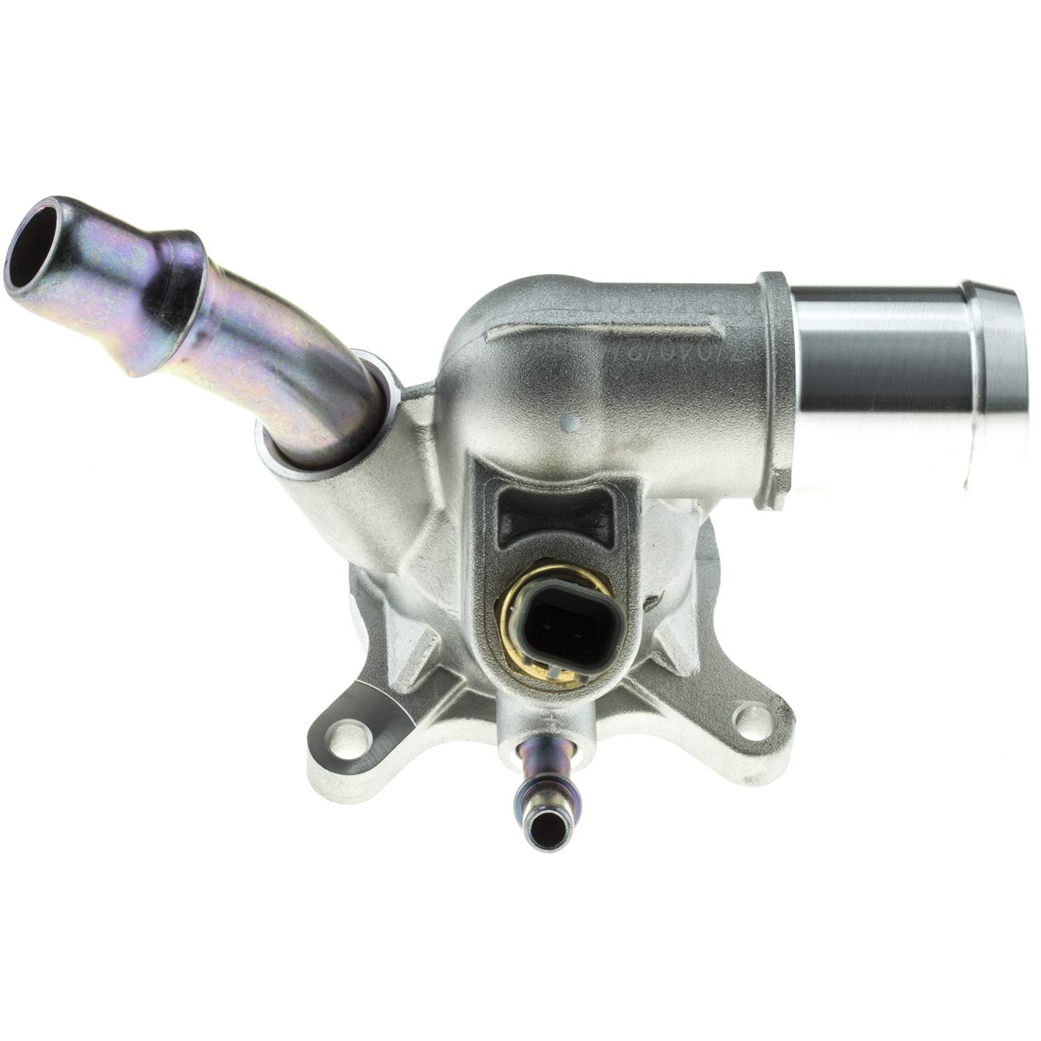 MotoRad 816-194 Integrated Housing Thermostat 194 Degrees Pack of 1 Engine Coolant Thermostat Housing Assembly Fits Jeep Cherokee 14–23 Compass 18–22 Renegade 15–21 Dodge Dart 13–16 Chrysler 200 15–17 - Image 3