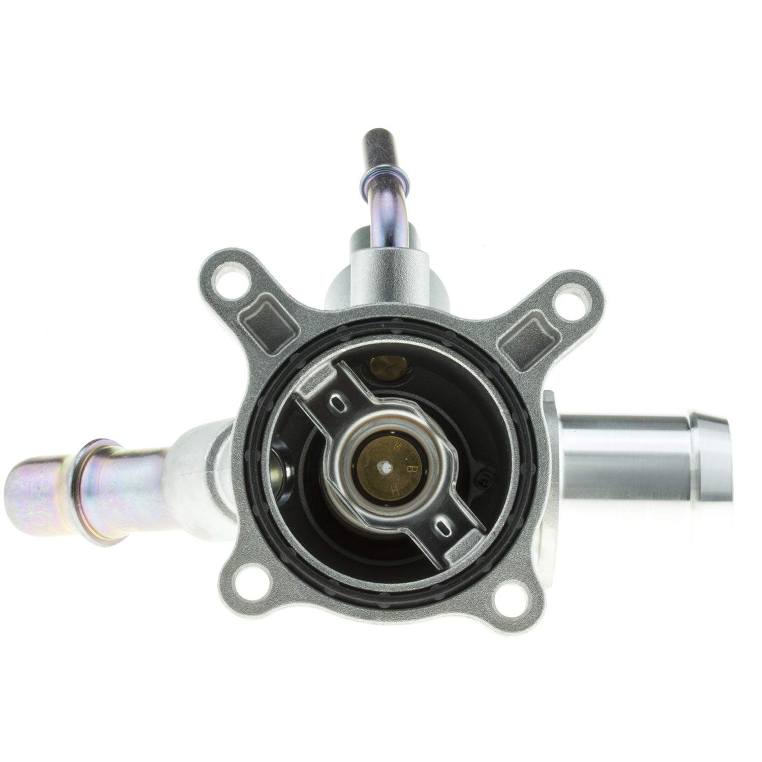 MotoRad 816-194 Integrated Housing Thermostat 194 Degrees Pack of 1 Engine Coolant Thermostat Housing Assembly Fits Jeep Cherokee 14–23 Compass 18–22 Renegade 15–21 Dodge Dart 13–16 Chrysler 200 15–17 - Image 4